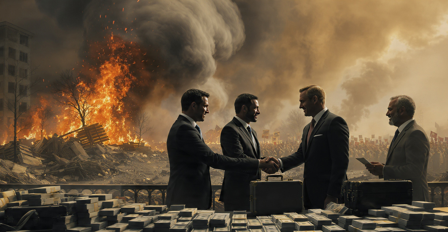 How Crisis Turns Into Someone Else’s Payday
