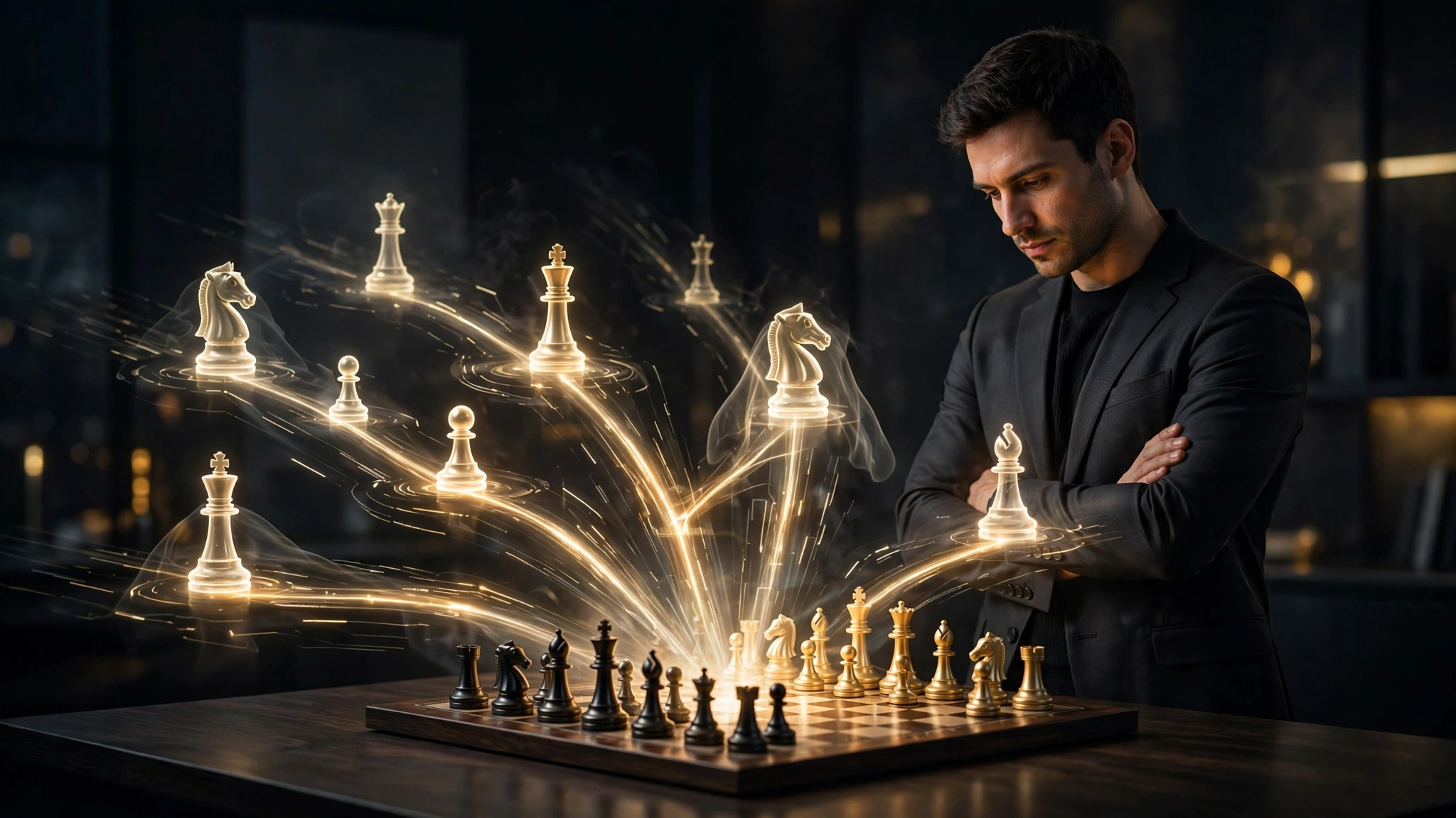 The Person Thinking Five Moves Ahead Usually Wins